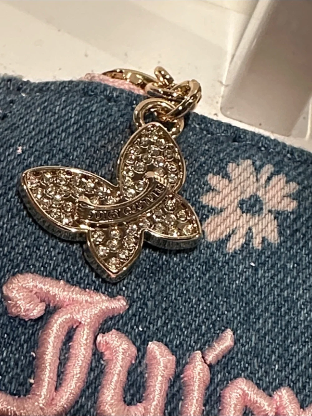 NWT Juicy Couture Exclusive Daisy for Juicy Mini Bundle in Denim & Pink.